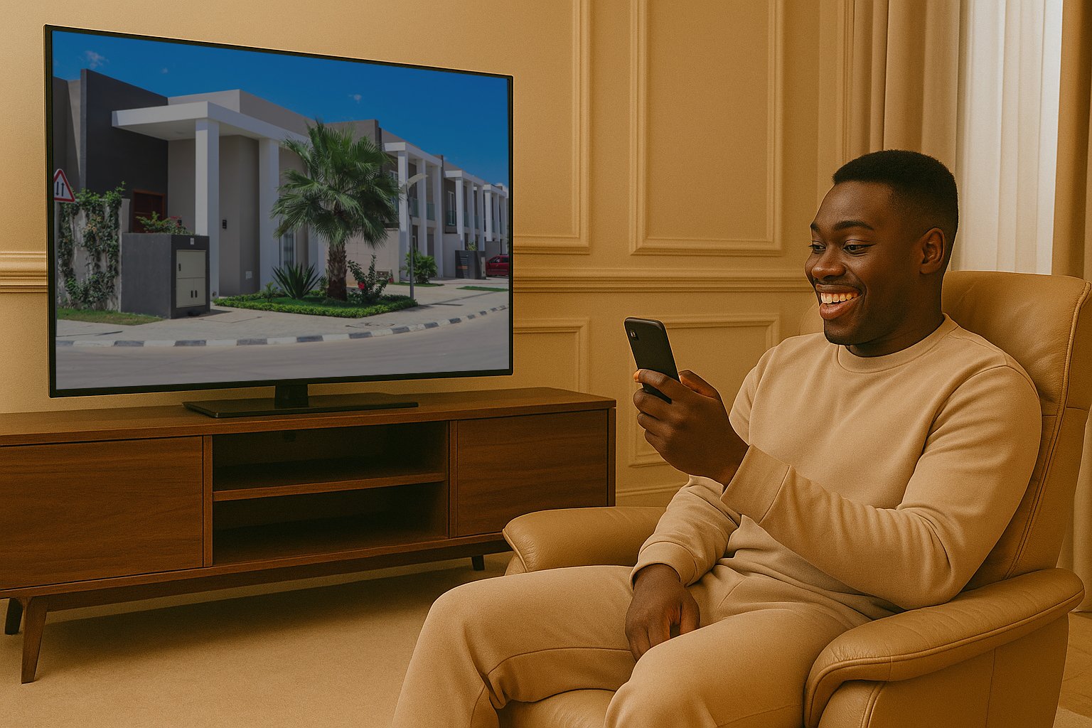 Pessoa usando celular